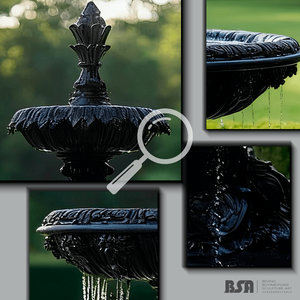 Aangepaste Bronzen Tuin Waterfonteinen Metalen Bronzen Gigantische Waterfontein Voor Buitentuin Decoratie - Product Image 2