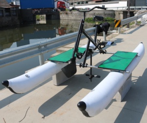 Vicking 2023 Vélo aquatique gonflable flottant <span class=keywords><strong>de</strong></span> haute qualité Nouveau design Installations aquatiques gonflables pour le jeu en vente - Product Image 3