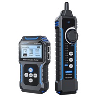 Localizador de Cables de Red LCD NF-8209Pro con Medidor de Longitud, Probador PoE, Detector de Cortocircuitos y Cable Cruzado RJ45, Precio de Fábrica