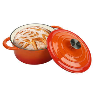 गर्म बिक्री 28 सेमी थर्मोस नॉस्टिक लोहे के सूप बर्तन अनुकूलित रसोई उत्पादों किचनवेयर कुकवेयर खाना पकाने के बर्तन सेट - Product Image 6