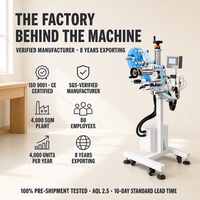 Machine d'étiquetage automatique de surface plane en acier inoxydable de qualité professionnelle pour ligne d'emballage de boîtes en carton et de sachets