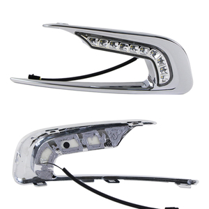 1 paire LED DRL feux de jour couvercle <span class=keywords><strong>antibrouillard</strong></span> phare pour Peugeot 2008 2014 2015 2016 - Product Image 3