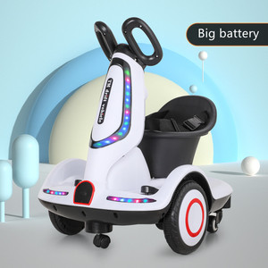 厂家供应儿童电动玩具车可坐遥控车室内外四轮平衡车 - Product Image 4