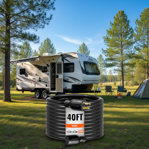 Cable de Extensión para Generador de 40 Pies, 10 AWG, L14-30P L14-30R, Kit de Cable con Conector de Bloqueo Giratorio de 30A para RV - Product Image 2