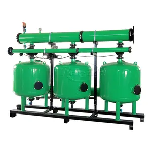 Factory supplier new farm water multi media sand filter for irrigation