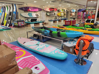 Planche à pagaie gonflable légère OEM avec tous les accessoires, planche à pagaie debout, planche à pagaie SUP, planche à pagaie de surf