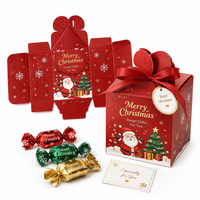 XJY Luxuriöse Faltbare Weihnachts-Süßigkeiten-Geschenkbox für Hochzeits- und Feiertagsverpackungen