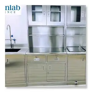 100% real picture 304 high quality high polish stainless steel cabinet work table commerical bench for kitchen clean room lab