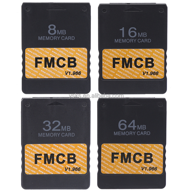 Second Generation Boot V1.966 Storage Mcboot Free Memory Card for Ps2 Fmcb Memory Card Plastic Controller Compatible