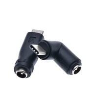 DC5.5 x 2.1 mm Buchse auf Typ-C USB 3.1 Stecker Micro-USB-Stecker DC-Stromanschluss-Adapter DC auf Typ-C Stecker 15cm
