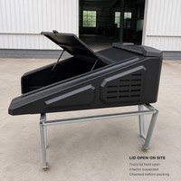 Auvent rigide modulaire pour camionnette, panneau MOLLE pour benne, noir mat, rail de toit, ajustement personnalisé, OEM ODM