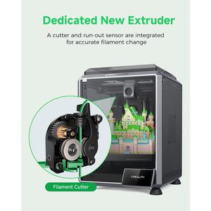 Kit d'accessoires de mise à niveau CFS de la série Creality K1 pour l'impression multicolore, accessoires d'imprimante 3D - Product Image 3