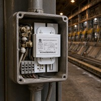 Ballast AC 220V 70W pour néon au sodium haute pression à fil de cuivre magnétique 50Hz 0.98A pour éclairage public - Garantie 1 an