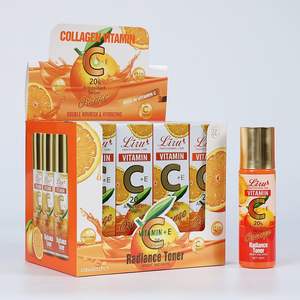 Ensemble <span class=keywords><strong>de</strong></span> Soins <span class=keywords><strong>de</strong></span> la Peau 120ML OEM ODM Personnalisé Tonique Visage à la Vitamine C Hydratant, Éclaircissant, Resserrant <span class=keywords><strong>les</strong></span> <span class=keywords><strong>Pores</strong></span> et Blanchissant - Product Image 1