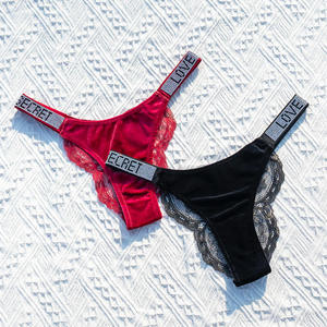 Breathable Sexy Comfortable Lingerie Lace Style Solid Sexy Underwear women's Panties - Product Image 3