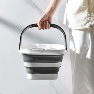 Precio de fabricante, bañera de inmersión, Cubo de lavabo de pie de viaje plegable de plástico plegable, bañera portátil - Product Image 4