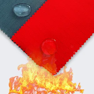 Tissu 60% coton 40% Polyester, ignifuge d'usine, résistant au feu Fr