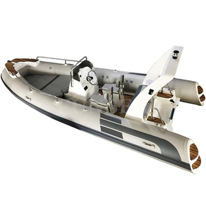 Yate de Lujo de Fibra de Vidrio de 17 pies (5.2 m) con Garantía de Calidad, para Carreras, Popular, de Alta Velocidad, con Motor, Pequeños Motores, Barco de Pesca de Aluminio - Product Image 3