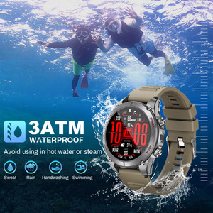 Montre connectée GPS de haute qualité avec appels Bluetooth, étanche 3ATM, suivi de la santé et du sommeil, contrôle de la <span class=keywords><strong>musique</strong></span>, écran tactile, montre de sport - Product Image 3