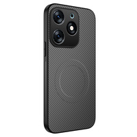 Coque Infinix Note50-Coque magnétique en fibre de carbone pour Tecno Camon 40, coque de protection ultra mince