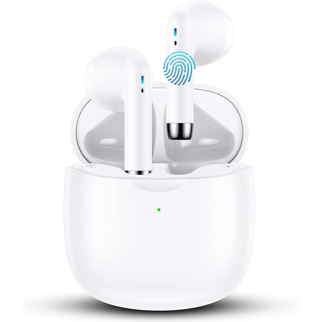 Huien HE-055 Wireless Earbuds for 5.3 IPX4 Waterproof Stereo Bass Sports Earphones LED Indicator 20 Hours Battery Life