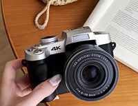 Cámara Digital de Estilo Vintage con Zoom Óptico 12X, 4K, 75MP, Pantalla Táctil IPS de 3.0'', WiFi, Vista Previa y Reproducción, AF