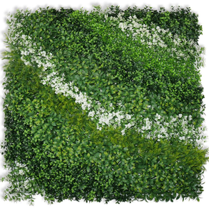 Panel de Césped <span class=keywords><strong>Artificial</strong></span> Resistente a los Rayos UV de 100*100cm, Planta <span class=keywords><strong>Artificial</strong></span> para Pared, Paisaje Vertical para Exteriores, Seto de Plantas Artificiales para <span class=keywords><strong>Terraza</strong></span> de Restaurante - Product Image 6