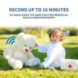 High-quality Round Rechargeable Programmable Recorder And Playback Set All-in-one Recording Box Can Be Used For Plush Toys