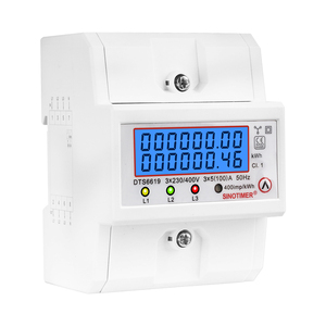 มิเตอร์วัดพลังงานไฟฟ้าแบบราง DIN ยี่ห้อ <span class=keywords><strong>SINOTIMER</strong></span> รุ่น DTS6619-046 3P4W ได้รับการรับรองมาตรฐาน MID สำหรับอุตสาหกรรม  รองรับแรงดันไฟฟ้า 3x230/400V 100A พร้อมพอร์ต RS485 สำหรับตรวจสอบพลังงาน - Product Image 6