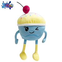 Lovely boneka anak katun PP Super lembut makanan penutup kreatif ramah lingkungan mainan dapat disesuaikan