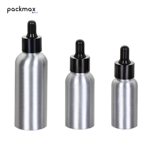 30ml 50ml 100ml Custom Aluminum <b>Bottle</b> for Cosmetic Serum Essential Oil Perfume - Metal <b>Dropper</b> <b>Bottle</b> for Skin Care - Product Image 1