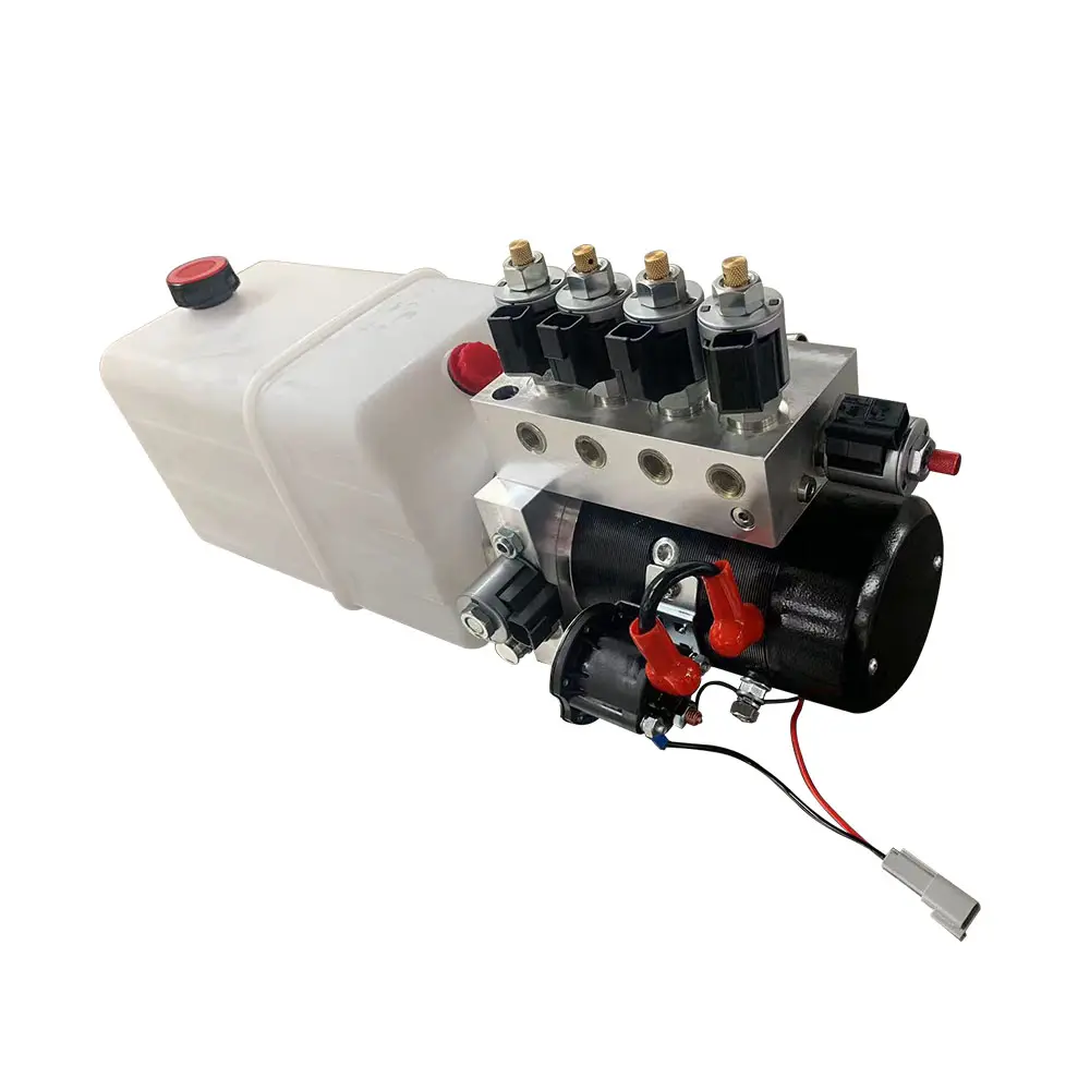 Parker Style 12V DC Mini bloc d'alimentation hydraulique à simple effet au meilleur prix