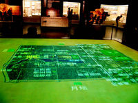 Projecteur holographique interactif pour parcs d'attractions, interaction intérieure, jeux de table 3D sur sol, système de projection