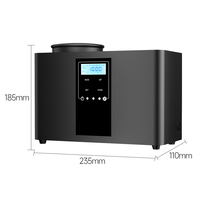 Diffuseur d'huiles essentielles sans eau, contrôlé par application Bluetooth, 500 ml, pour toute la maison, grande pièce, purificateur d'air HVAC