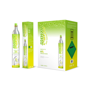 Rotass áp lực cao 0.6L nhôm carbon dioxide xi lanh CO2 Cartridge cho Soda carbonator đồ uống - Product Image 3