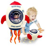 Jouet poulpe dansant électrique EPT avec lumière LED, musique, projection, pour le temps sur le ventre, l'apprentissage de la marche, cadeau pour bébés et tout-petits