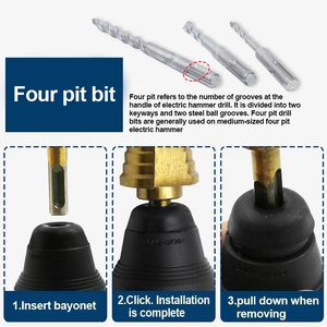 Fixation de maintien d'outil de haute qualité ou perceuse à percussion électrique Perceuse <span class=keywords><strong>SDS</strong></span> <span class=keywords><strong>Mandrin</strong></span> de vitesse pour GBH2-26DFR GBH2-28DFV GBH4-32DFR - Product Image 4