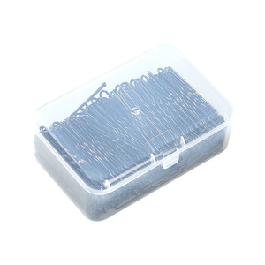 กิ๊บติดผมโลหะรูปตัวยู GUIYAN จำนวน 200 ชิ้น ขนาด 6 ซม. สีดำ ทอง น้ำตาล เงิน สไตล์ยุโรป อเมริกัน รับสั่งทำ - Product Image 3