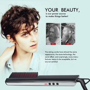 <span class=keywords><strong>De</strong></span> alta calidad <span class=keywords><strong>de</strong></span> la barba plancha <span class=keywords><strong>de</strong></span> estilo en línea peine <span class=keywords><strong>cepillo</strong></span> para alisar el <span class=keywords><strong>cabello</strong></span> - Product Image 5