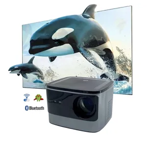 3D thông minh chiếu Full HD Android DLP proyector hỗ trợ 4K Video Game LED Beamer Beamer điện thoại túi máy chiếu LCD