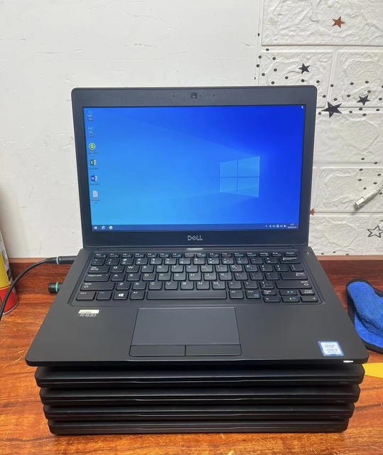 Wholesale Cheap Dell E5290 8th Gen Laptops 8G 256G SSD 12.5'' Used Laptops with English Keyboard