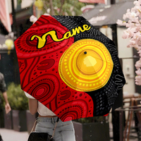Parapluie pliant personnalisé One Piece avec motif Boho à pois, cadeau personnalisé, impression UV sur mesure pour boutique créative, vente au détail, Guarda Chuva