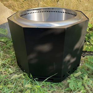 Vente chaude 2024, foyer moderne en acier inoxydable sans fumée, foyer à bois, foyer à faible fumée pour le camping - Product Image 4