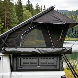 Customization Aluminum Luxury <b>Car</b> Roof Tent Supplier Shoe Bag Hard Shell Rooftop Tent Outdoor Camping Roof Top Tent 4 Person - Product Image 4