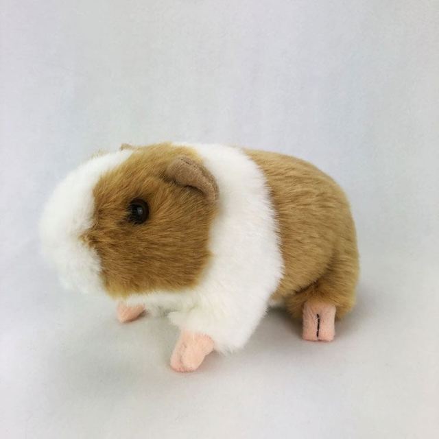 PP Cotton Filling Stuffed Animal Mouse 18cm Cute Plush Yellow Mouse Toys Plush Toy Guinea Pig