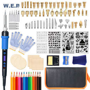Outils d'art <span class=keywords><strong>pour</strong></span> la <span class=keywords><strong>pyrogravure</strong></span>, écran LCD, kit professionnel de <span class=keywords><strong>pyrogravure</strong></span> numérique avec stylo de <span class=keywords><strong>pyrogravure</strong></span> WEP 928D-I, outils de <span class=keywords><strong>pyrogravure</strong></span> sur <span class=keywords><strong>bois</strong></span> - Product Image 2