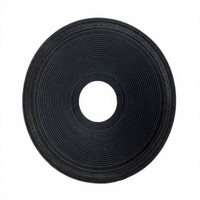 GMINJOO NO.1807 18" Oem Odm Pro Audio Cloth Edge Surround Black Pulp Paper Cone Pressed Non-Pressed Diameter 435mm Speaker
