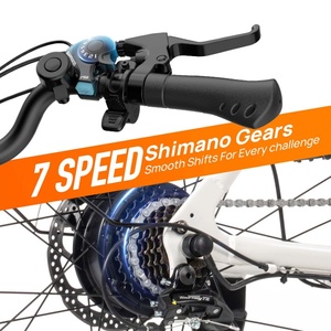 จักรยานไฟฟ้า EU Stock Urlife E26 รุ่น City Bike 36V 13Ah ขนาด 26*1.95 นิ้ว จอ LCD แบบถอดได้ 7 สปีด สำหรับผู้ใหญ่ 250W 25 กม./ชม. จักรยานไฟฟ้าสำหรับเดินทาง - Product Image 6