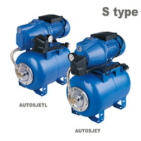 Pompa Air Kompak 24-50L Kombinasi Tangki Tekan Pompa Booster Jet Rumah Tangga Pompa Self-Priming Pompa Otomatis