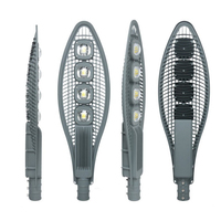 Durlitecn 50W 100W 150W 200W Éclairage routier extérieur Cobra New Street Light Rural Yard Lights Integrated Die cast LED Street Lamp